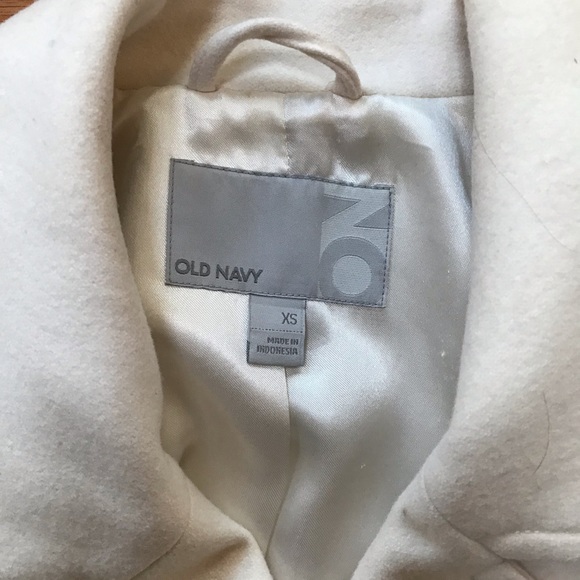 Old Navy Cream Peacoat - Picture 4 of 4